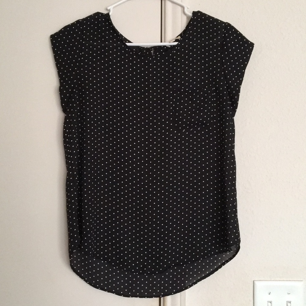 Polka dot top